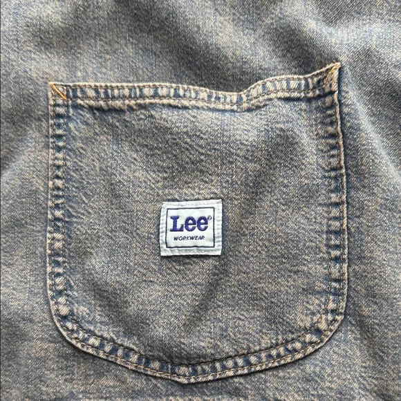 Lee Blue Short Sleeve Denim Shirt - Picture 3 of 3